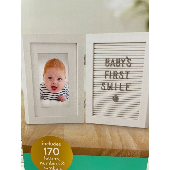 Yoga Sprout 3-Pack Swaddle Blankets & Babys Letterboard Frame Set - Picture 6 of 11